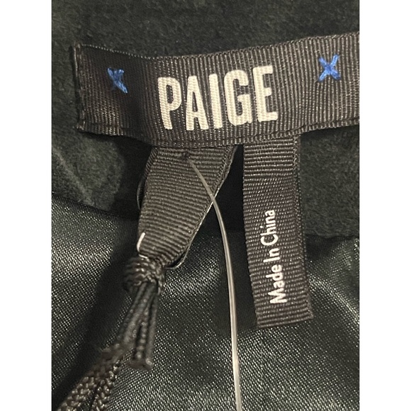 Anthropologie Paige Chelsea Velvet Blazer Sz L Dark Spruce Green NWT - Picture 10 of 16